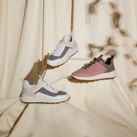 Low top sneakers SPHERICA 4X4 WOMAN Rose Smoke - image number 7 | GEOX