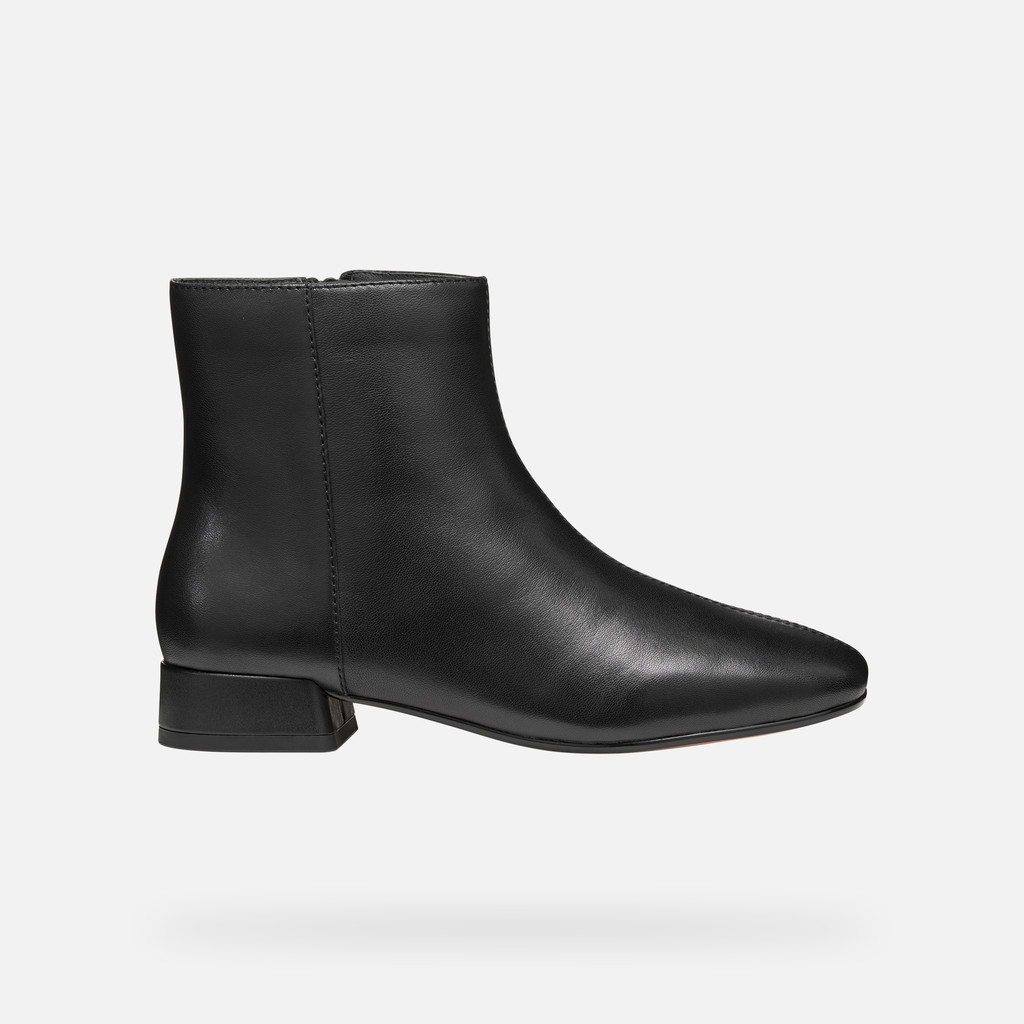 Low heel ankle boots DHYALMA WOMAN Black - image number 1 | GEOX