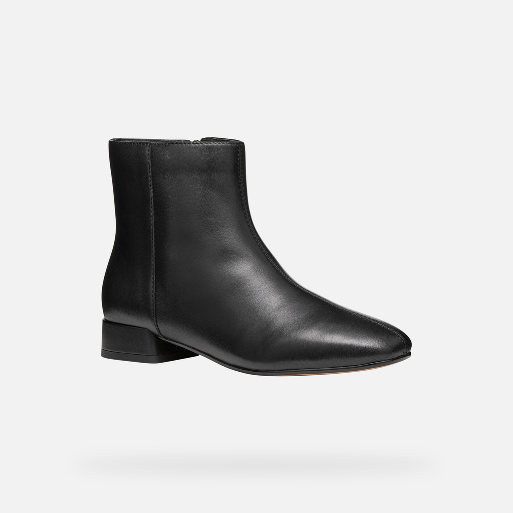 Low heel ankle boots DHYALMA WOMAN Black - image number 2 | GEOX