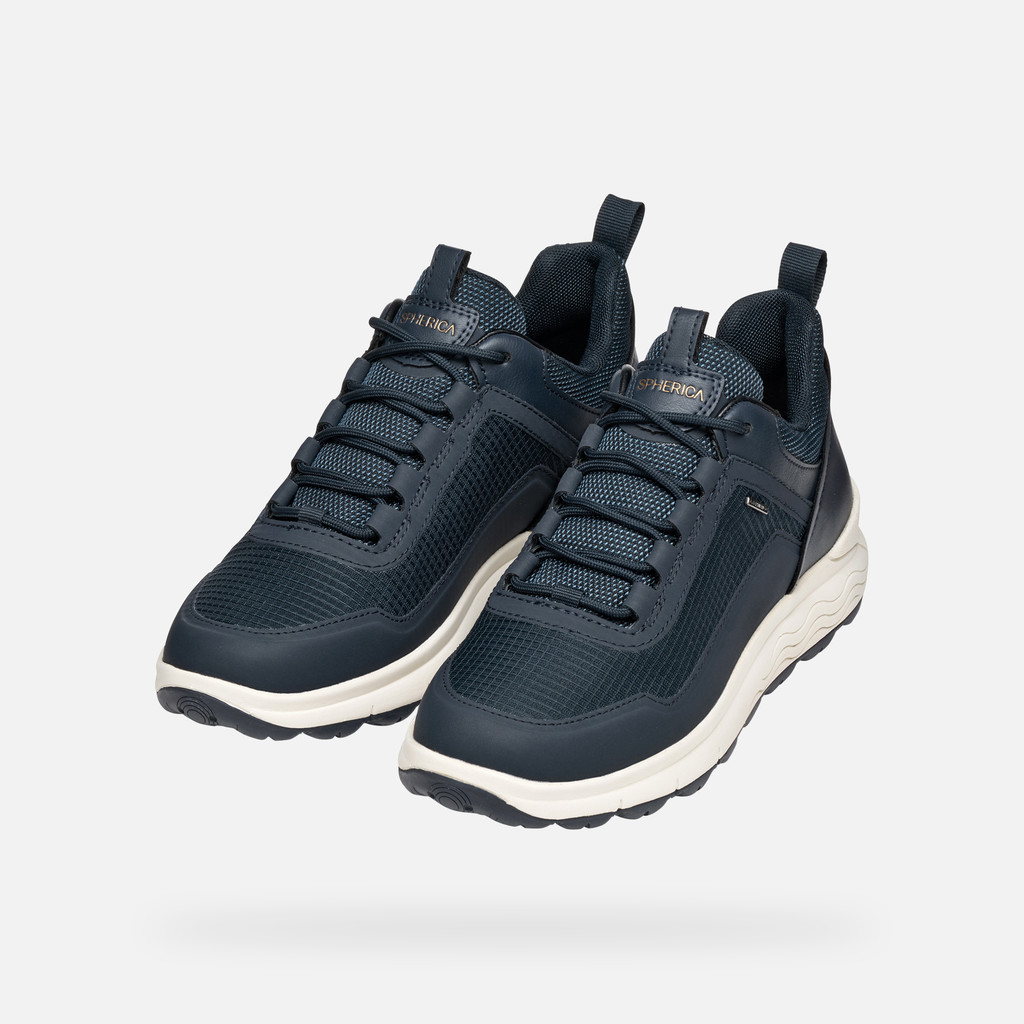 Waterproof trainers SPHERICA 4X4 ABX WOMAN Navy - image number 8 | GEOX