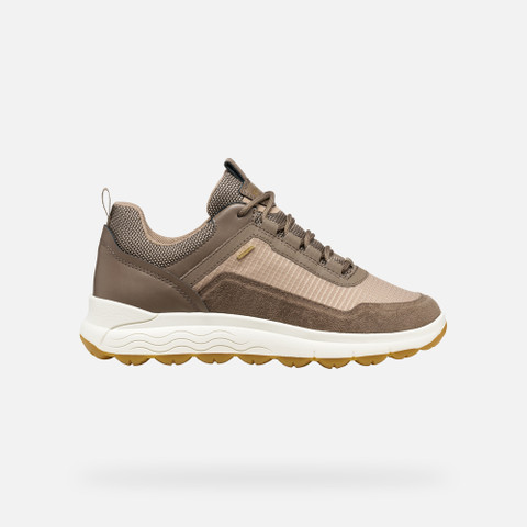 Waterproof trainers SPHERICA 4X4 ABX WOMAN Powder/Taupe - image number 1 | GEOX