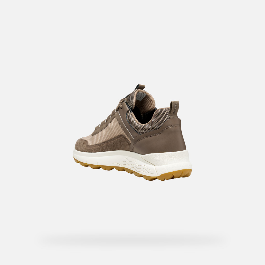 Waterproof trainers SPHERICA 4X4 ABX WOMAN Powder/Taupe - image number 4 | GEOX