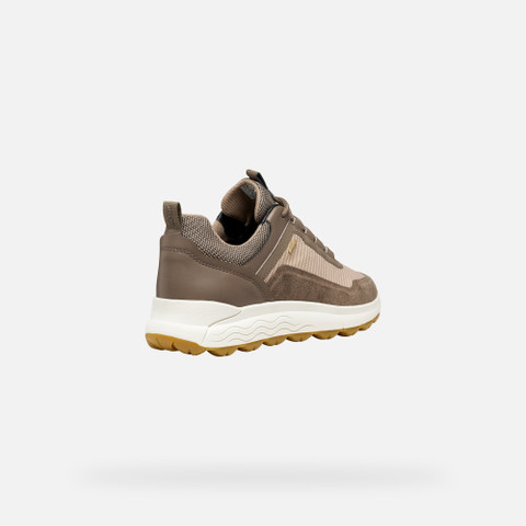 Waterproof trainers SPHERICA 4X4 ABX WOMAN Powder/Taupe - image number 5 | GEOX