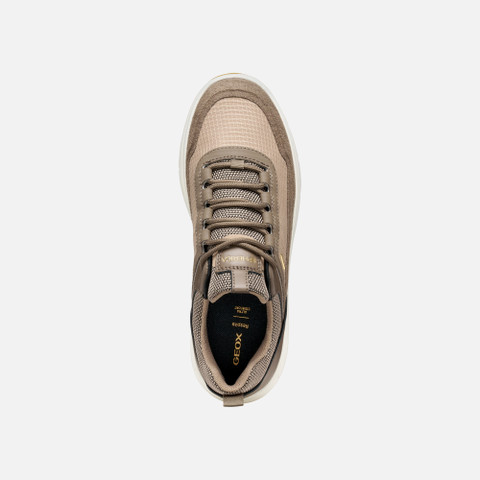 Waterproof trainers SPHERICA 4X4 ABX WOMAN Powder/Taupe - image number 6 | GEOX