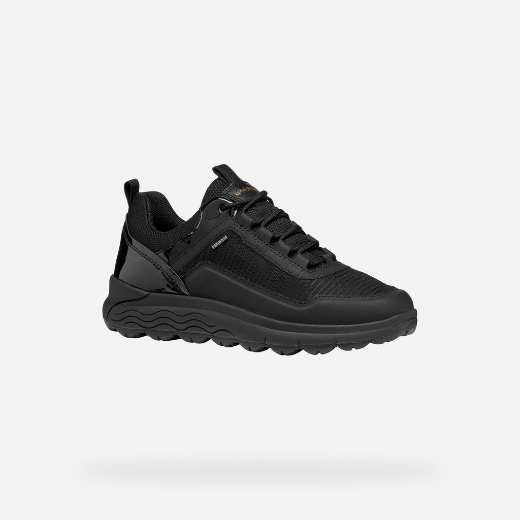 Waterproof trainers SPHERICA 4X4 ABX WOMAN Black - image number 2 | GEOX