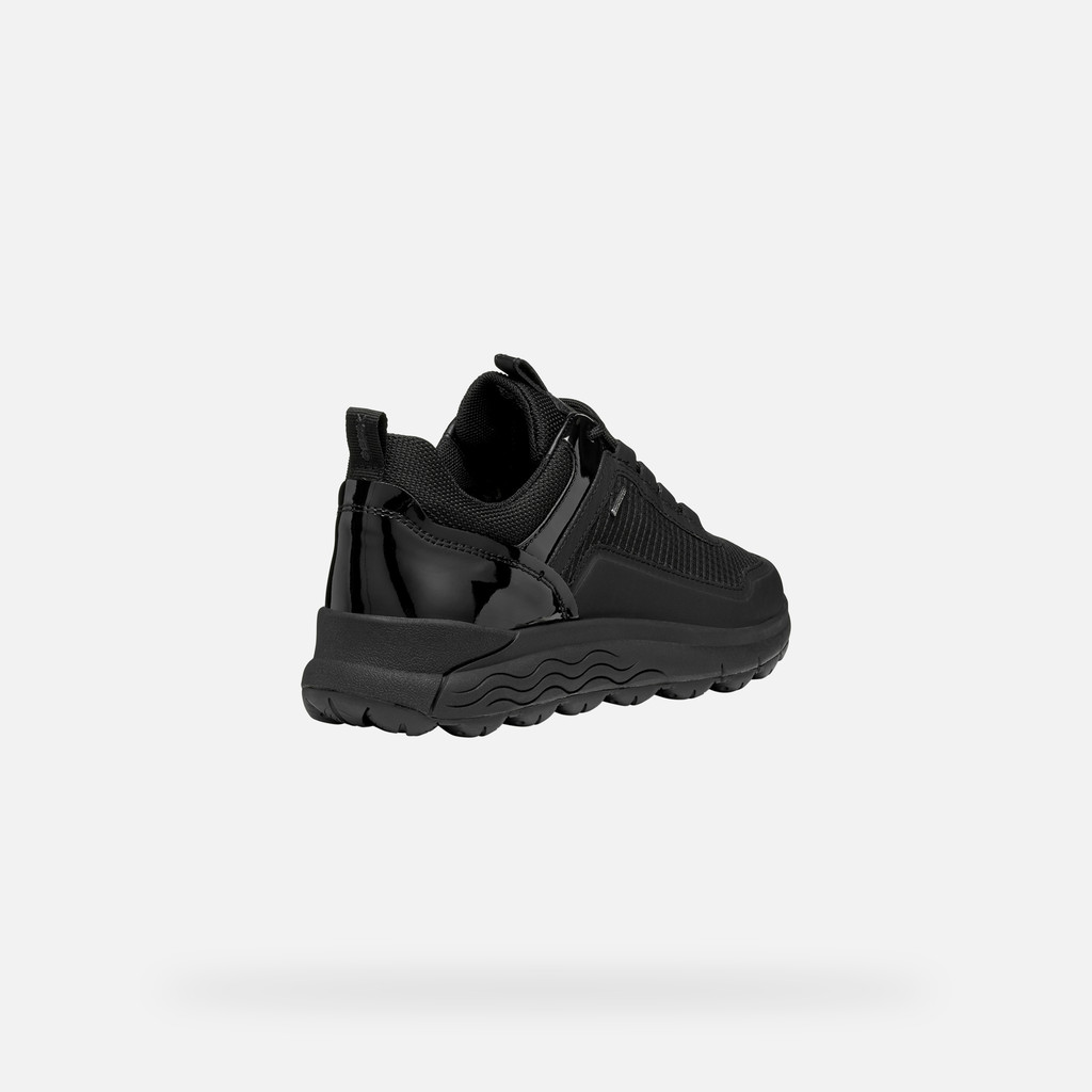Waterproof trainers SPHERICA 4X4 ABX WOMAN Black - image number 4 | GEOX