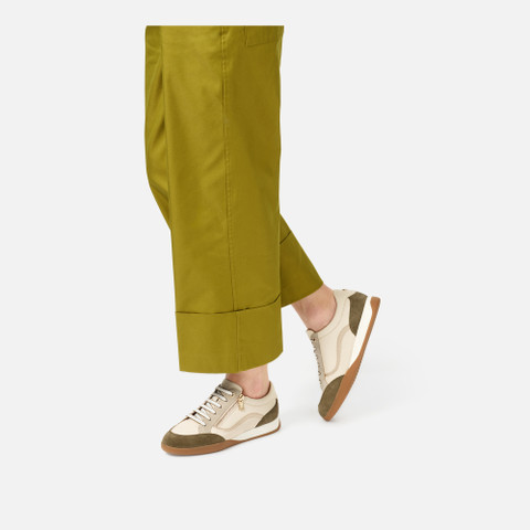 Zipped shoes MARYEMY WOMAN Papyrus/Musk - image number 2 | GEOX
