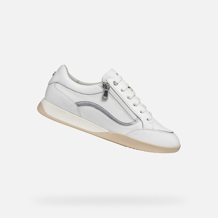 Low top sneakers MARYEMY WOMAN White/Silver | GEOX