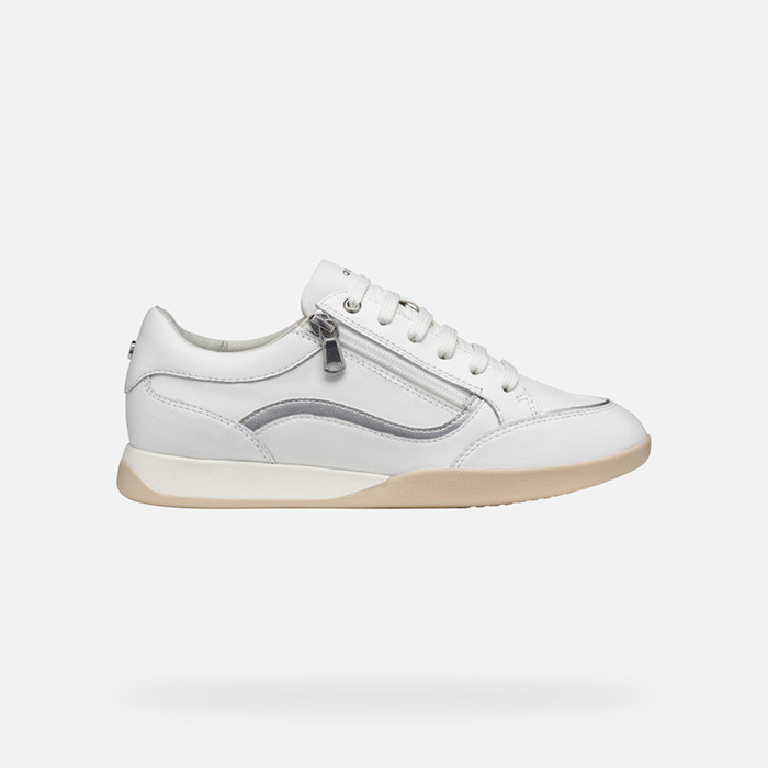 Low top sneakers MARYEMY WOMAN White/Silver | GEOX