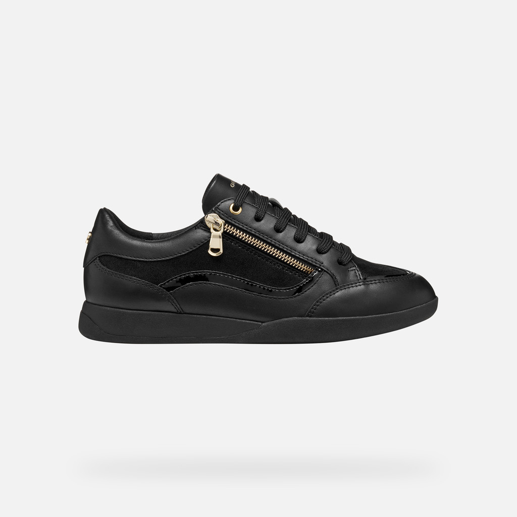 Low top sneakers MARYEMY WOMAN Black - image number 1 | GEOX