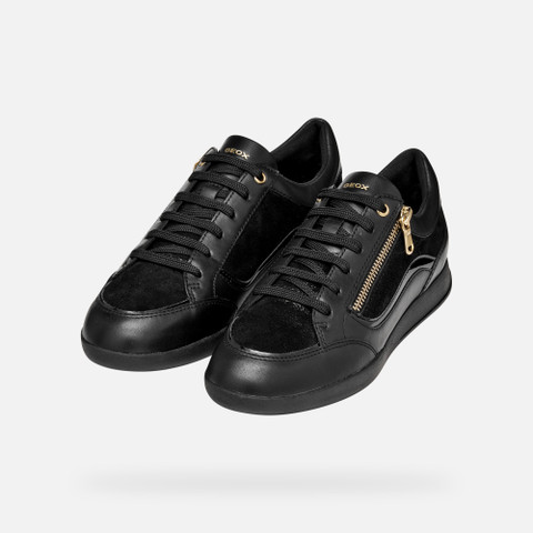 Low top sneakers MARYEMY WOMAN Black - image number 7 | GEOX