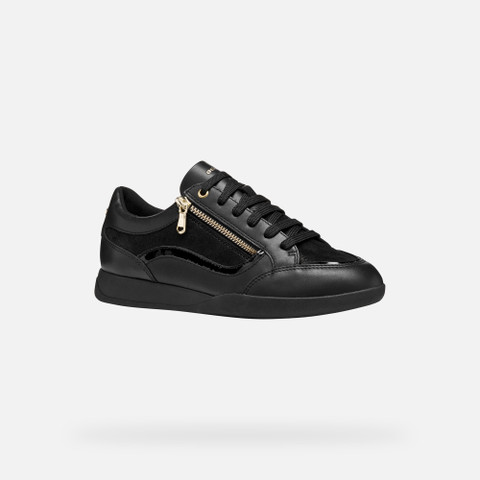 Low top sneakers MARYEMY WOMAN Black - image number 2 | GEOX