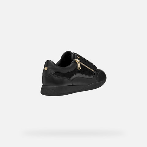 Low top sneakers MARYEMY WOMAN Black - image number 4 | GEOX