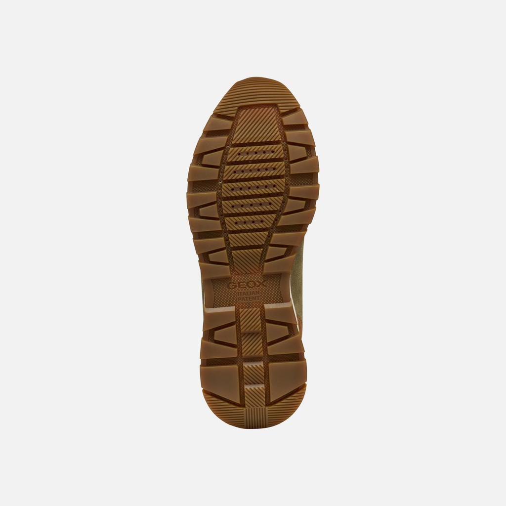 Waterproof trainers DESYA ABX WOMAN Papyrus/Musk - image number 6 | GEOX