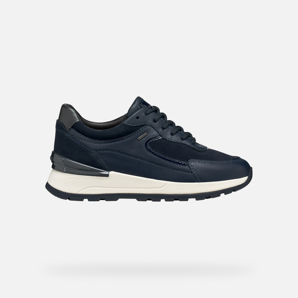 Waterproof trainers DESYA ABX WOMAN Navy - image number 1 | GEOX