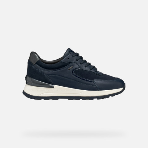 Waterproof trainers DESYA ABX WOMAN Navy - image number 1 | GEOX