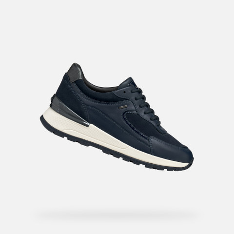 Waterproof trainers DESYA ABX WOMAN Navy - image number 0 | GEOX