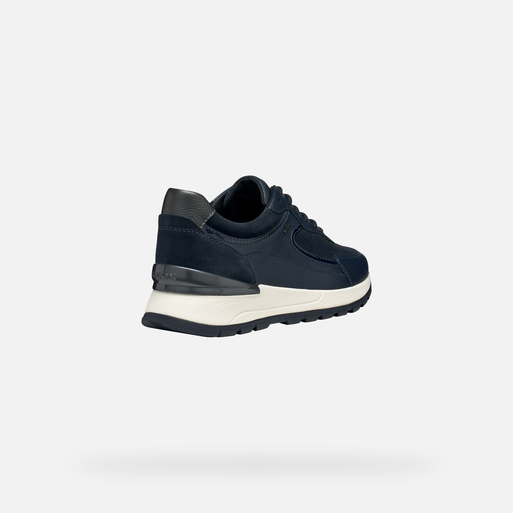 Waterproof trainers DESYA ABX WOMAN Navy - image number 4 | GEOX