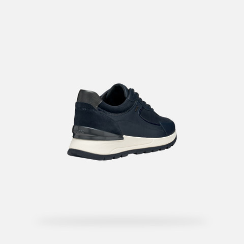 Waterproof trainers DESYA ABX WOMAN Navy - image number 4 | GEOX