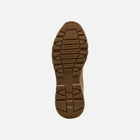 Waterproof trainers DESYA ABX WOMAN White/Powder - image number 6 | GEOX