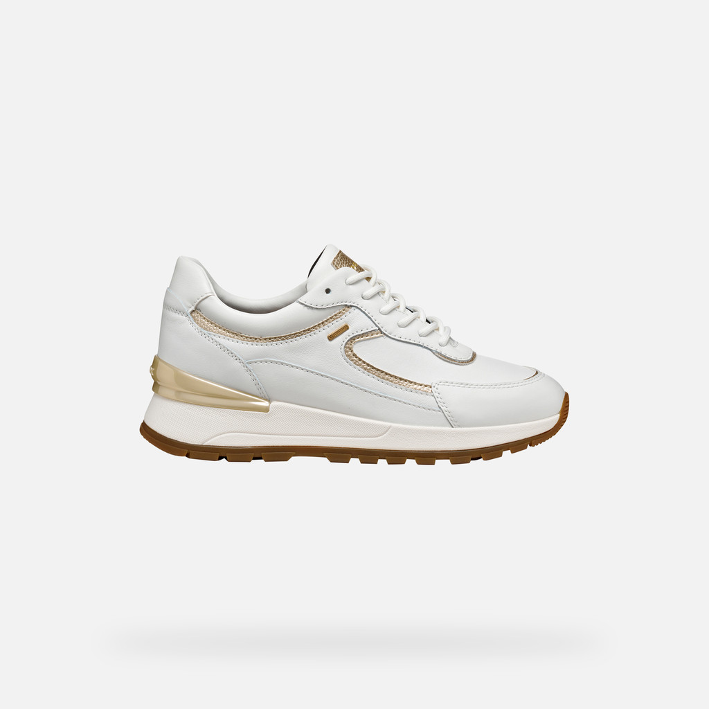 Waterproof trainers DESYA ABX WOMAN White - image number 1 | GEOX