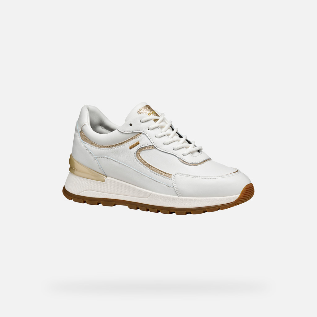 Waterproof trainers DESYA ABX WOMAN White - image number 2 | GEOX