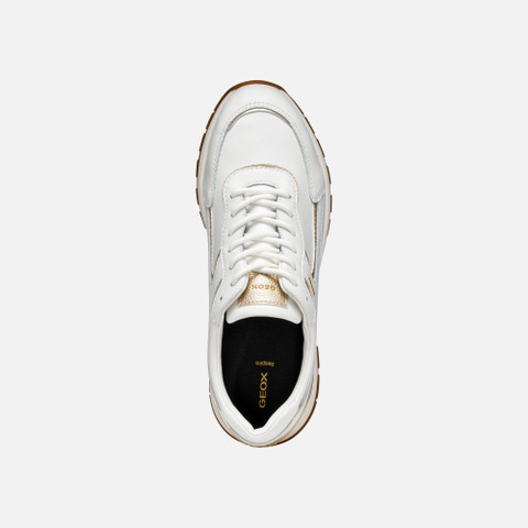 Waterproof trainers DESYA ABX WOMAN White - image number 5 | GEOX