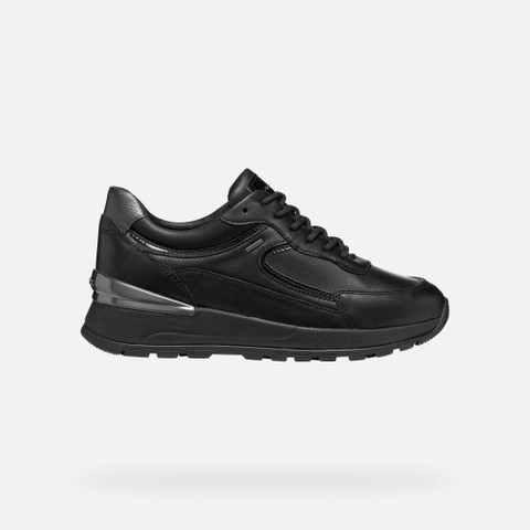 Waterproof trainers DESYA ABX WOMAN Black - image number 1 | GEOX
