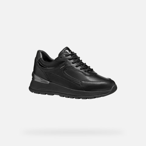 Waterproof trainers DESYA ABX WOMAN Black - image number 2 | GEOX