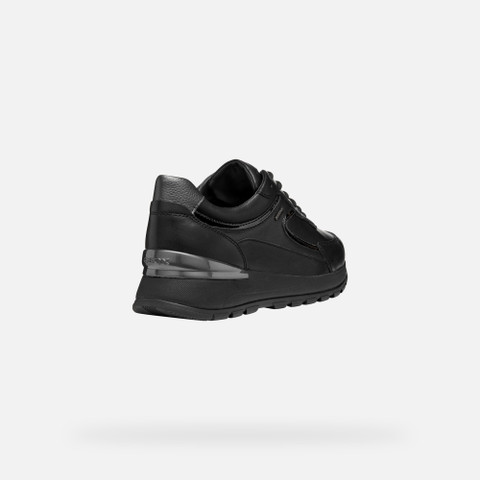 Waterproof trainers DESYA ABX WOMAN Black - image number 4 | GEOX