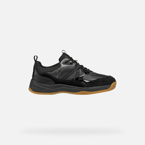 Waterproof trainers BERINIKE ABX WOMAN Black - image number 1 | GEOX