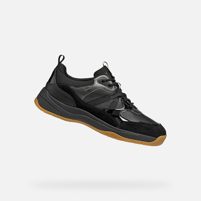 Waterproof trainers BERINIKE ABX WOMAN Black | GEOX