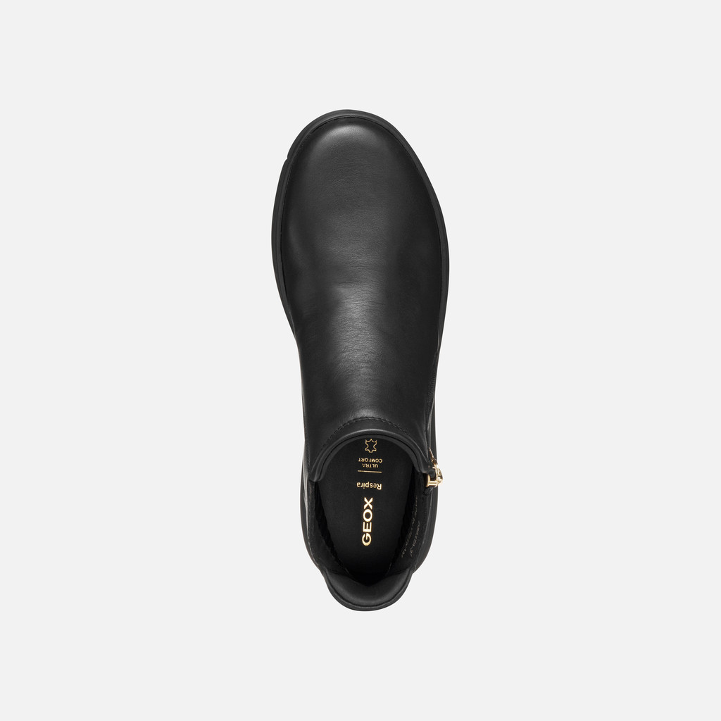 Ballet flats with straps NEBULA 2.0 C WOMAN Black - image number 5 | GEOX