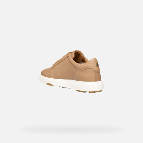 Low top sneakers NEBULA 2.0 C WOMAN Beige - image number 3 | GEOX