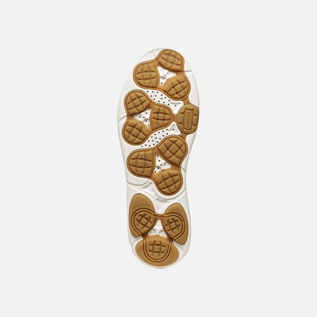 Low top sneakers NEBULA 2.0 C WOMAN Beige - image number 6 | GEOX