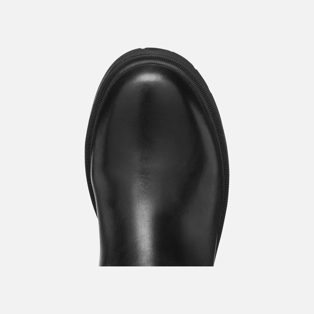 Bottes à semelle compensée MIEREILLE FEMME Noir - image number 6 | GEOX