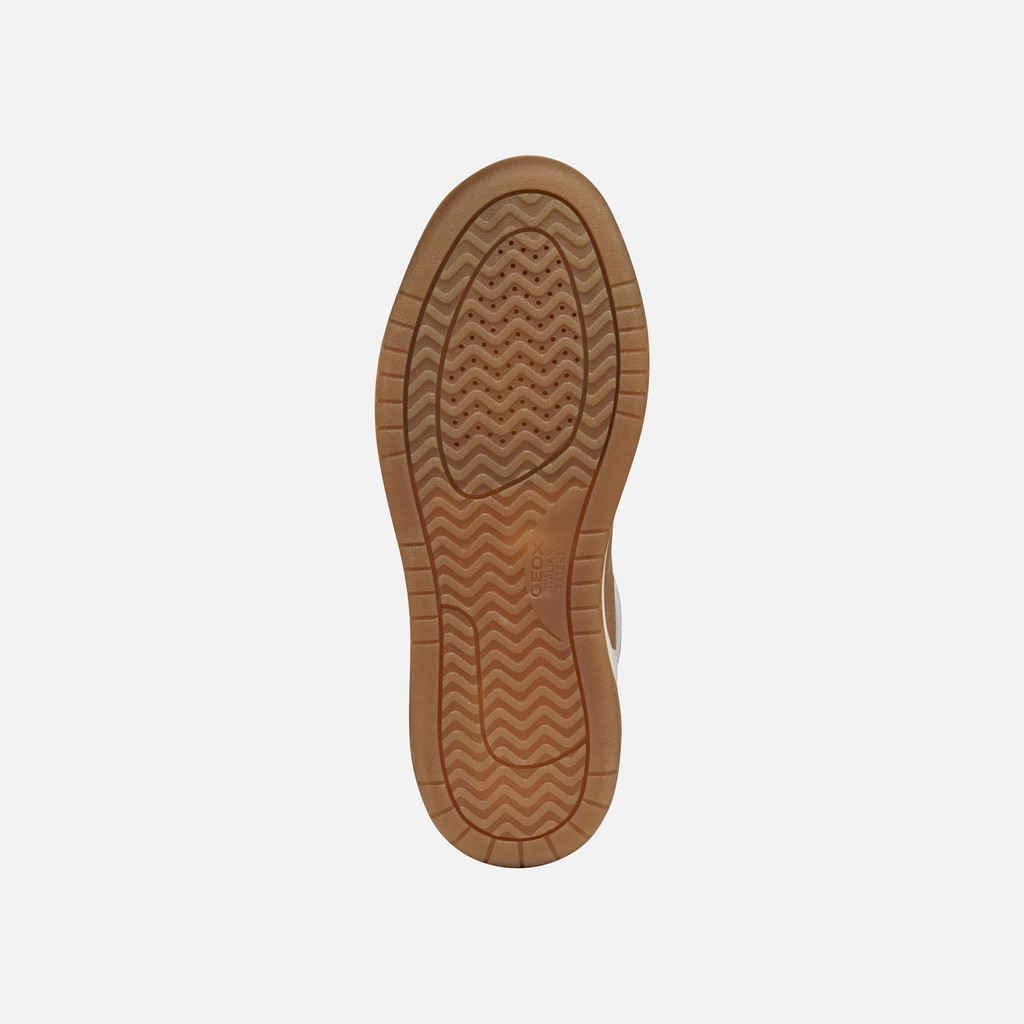 Sneakers alte SEDRAL COURT DONNA Bianco/Beige - image number 6 | GEOX