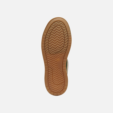 Low top sneakers SEDRAL COURT WOMAN Papyrus/Wine - image number 6 | GEOX