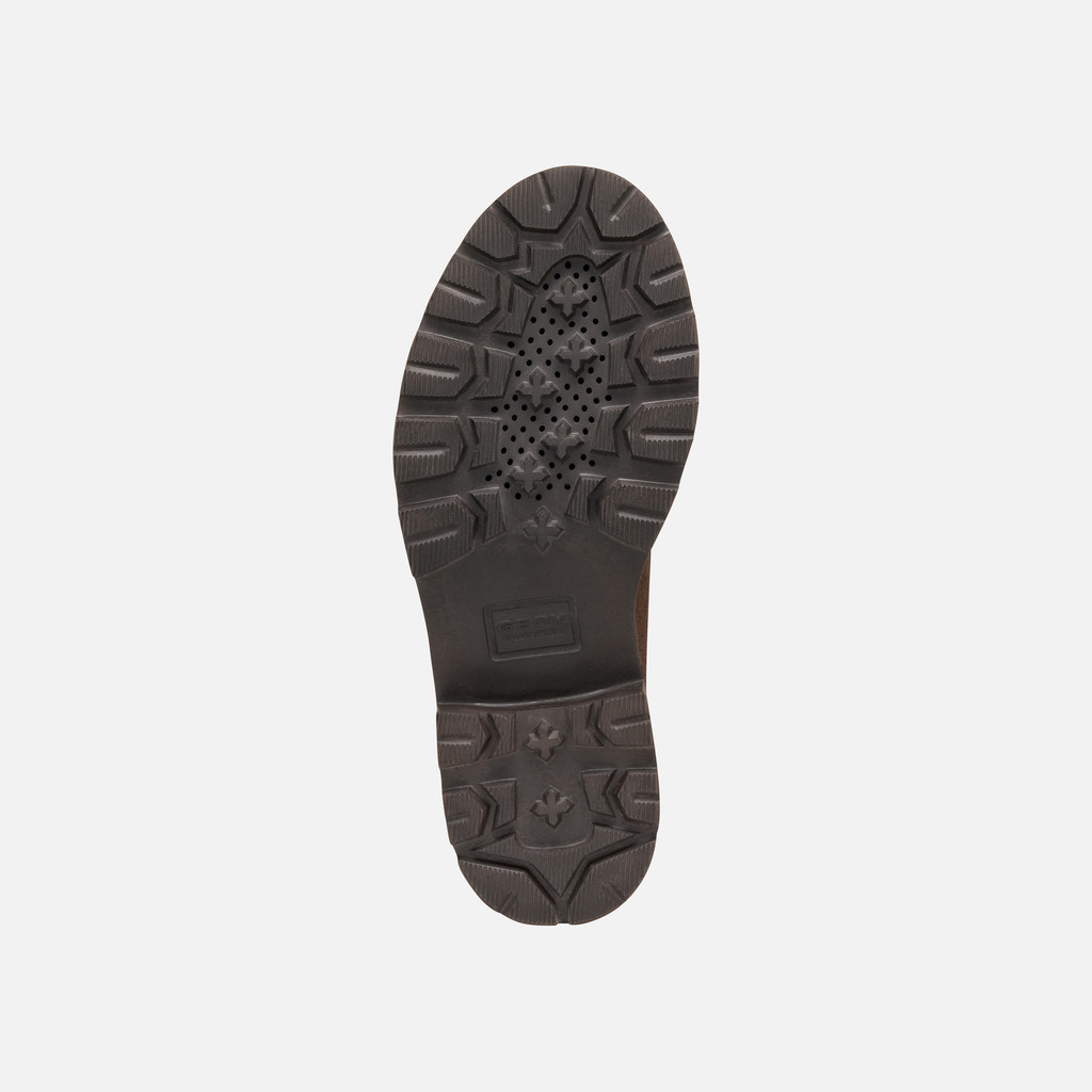 Suede loafers NORIZE WOMAN Dark Brown - image number 6 | GEOX