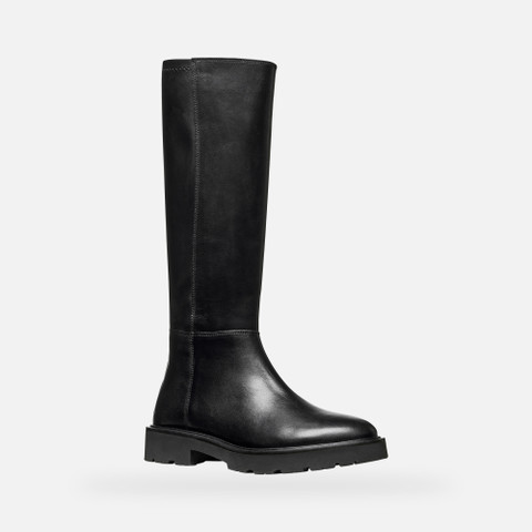 Leather boots NORIZE WOMAN Black - image number 2 | GEOX