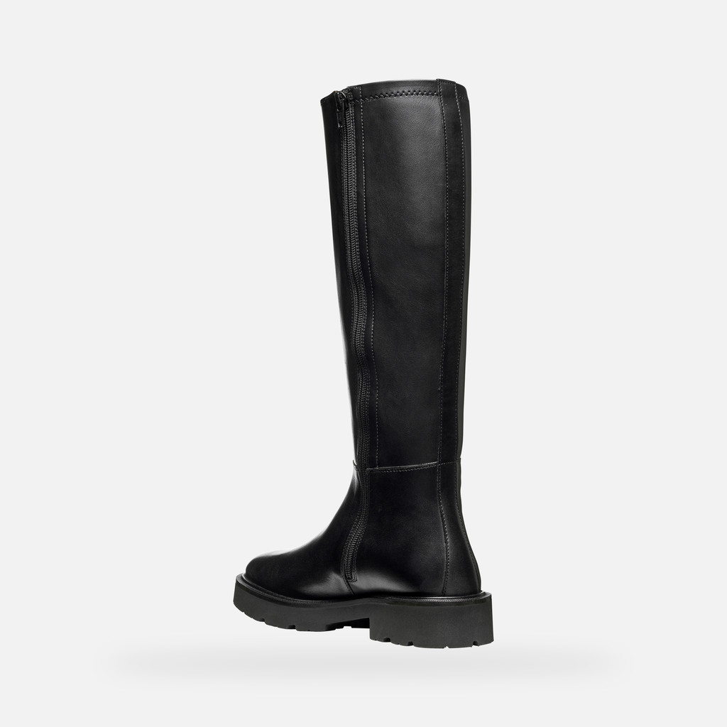 Leather boots NORIZE WOMAN Black - image number 3 | GEOX