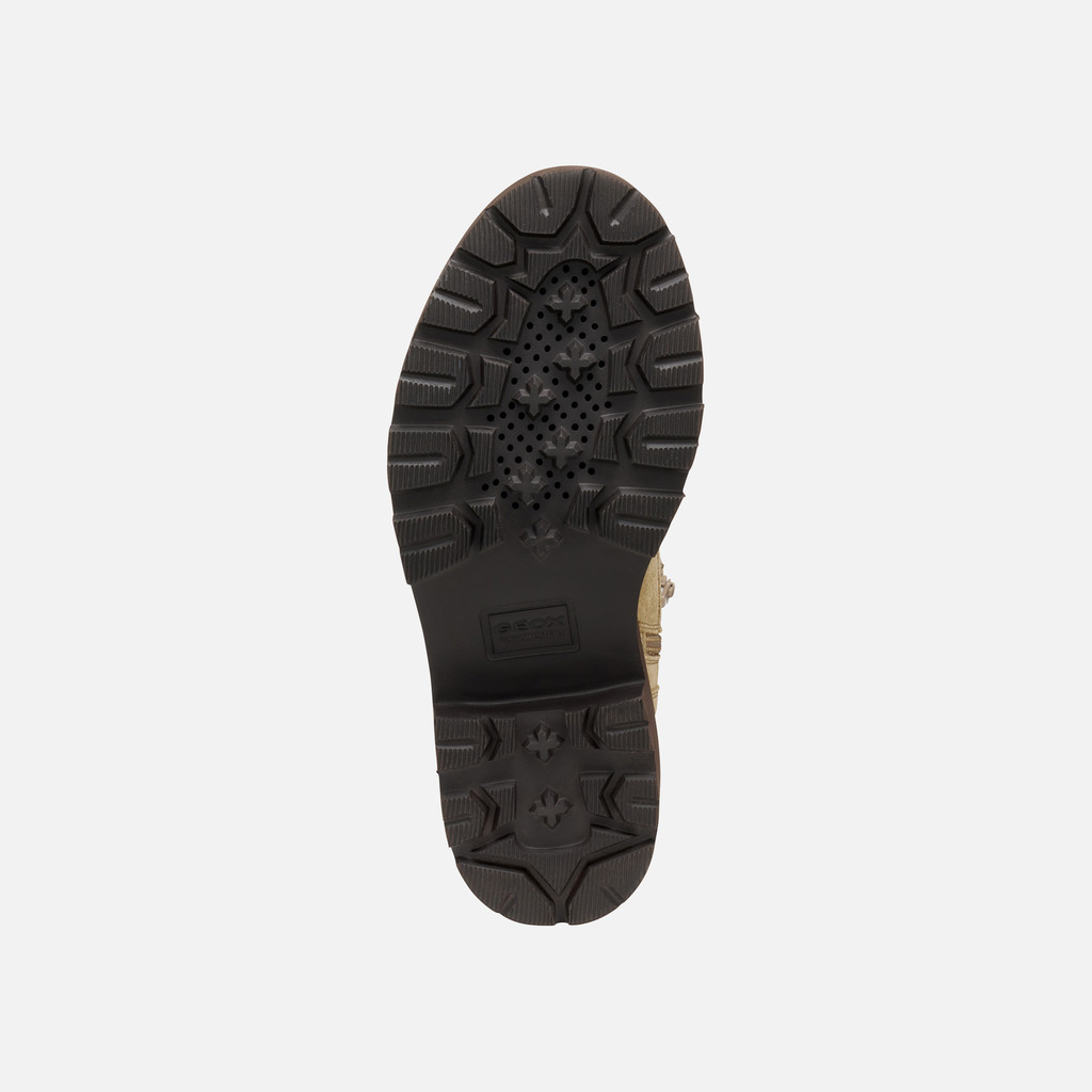 Suede ankle boots NORIZE WOMAN Dark Sand - image number 6 | GEOX