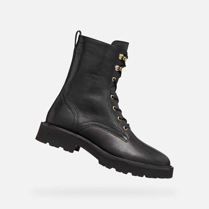 Ankle boots with laces NORIZE WOMAN Black | GEOX