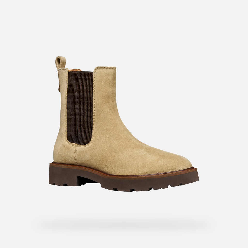 Chelsea boots NORIZE WOMAN Dark Sand - image number 2 | GEOX