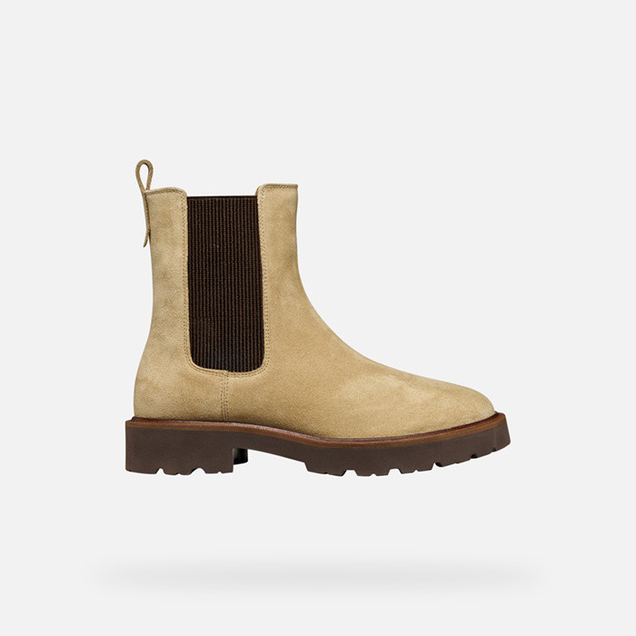 Chelsea boots NORIZE WOMAN Dark Sand | GEOX