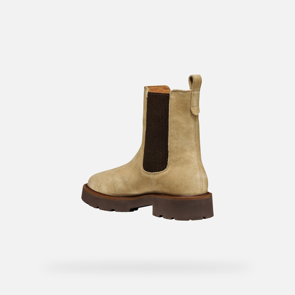 Chelsea boots NORIZE WOMAN Dark Sand - image number 3 | GEOX