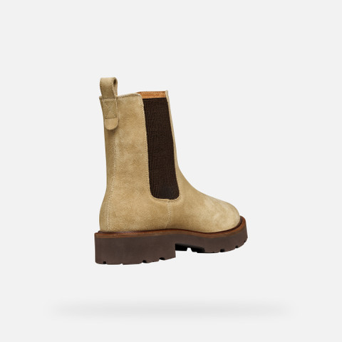 Chelsea boots NORIZE WOMAN Dark Sand - image number 4 | GEOX