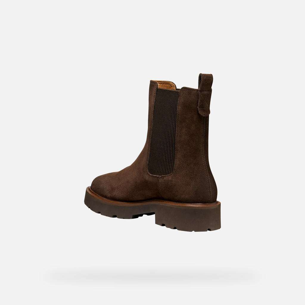 Chelsea boots NORIZE WOMAN Dark Brown - image number 3 | GEOX