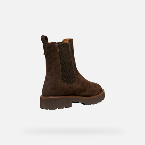 Chelsea boots NORIZE WOMAN Dark Brown - image number 4 | GEOX