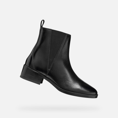 Low heel ankle boots CAMEXIA WOMAN Black - image number 0 | GEOX